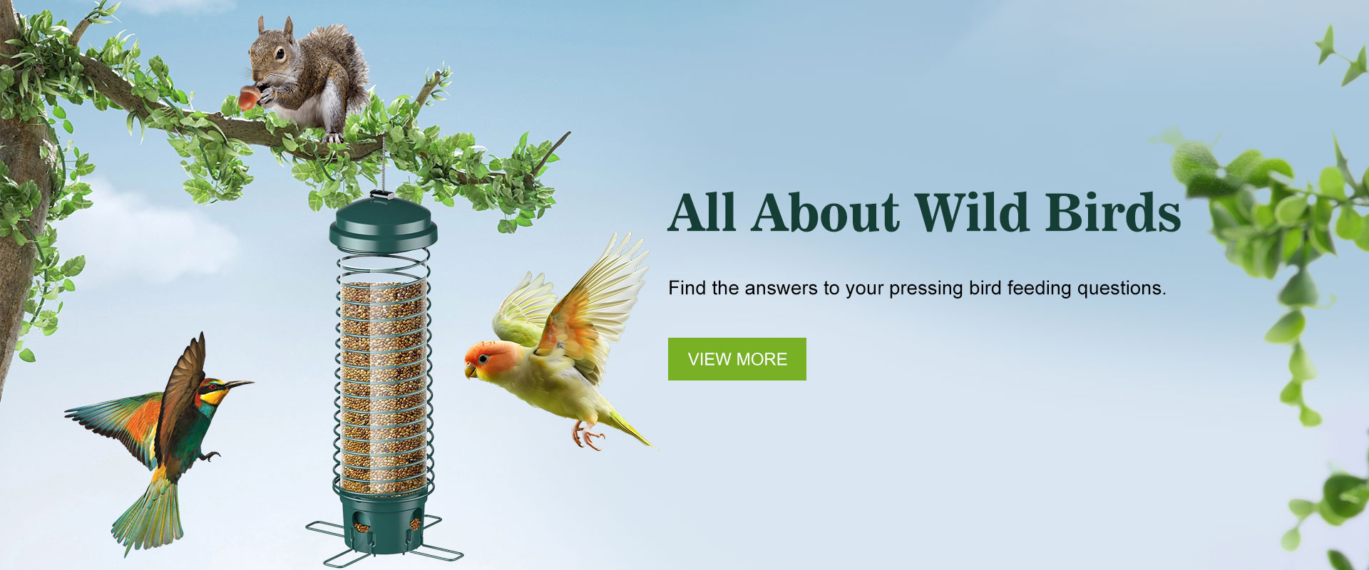 Fabriko de Wild Bird Feeder